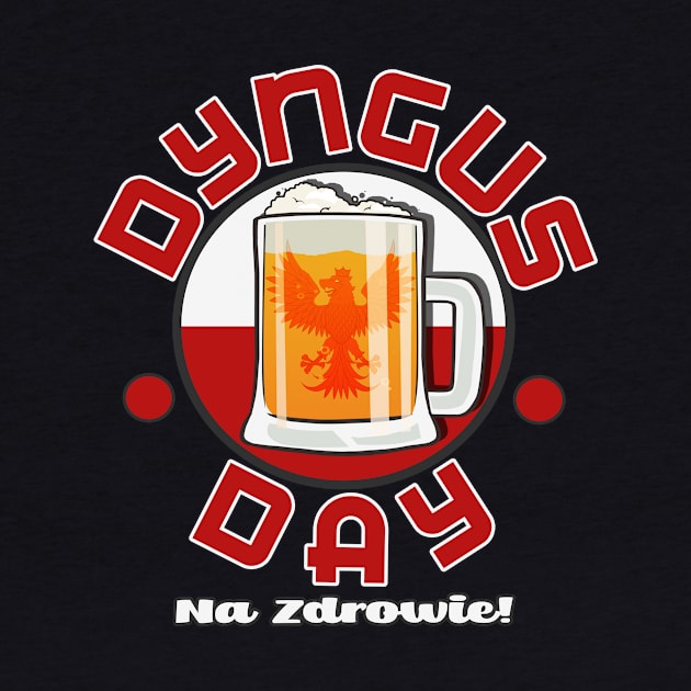 Dyngus Day Polish Eagle Polski Beer Mug by Noseking